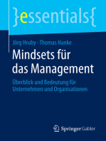 Mindsets für das Management: Überblick und Bedeutung für Unternehmen und Organisationen