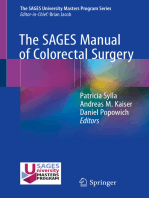 The SAGES Manual of Colorectal Surgery