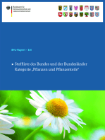 Stoffliste des Bundes und der Bundesländer: Kategorie „Pflanzen und Pflanzenteile“