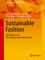 Sustainable Fashion: Governance and New Management Approaches