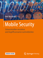 Mobile Security: Schwachstellen verstehen und Angriffsszenarien nachvollziehen