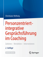 Personzentriert-integrative Gesprächsführung im Coaching: Zuhören – Verstehen – Intervenieren