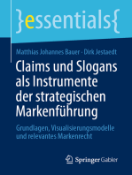 Claims und Slogans als Instrumente der strategischen Markenführung