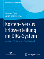 Kosten- versus Erlösverteilung im DRG-System: Analyse - Verfahren - Praxisbeispiele