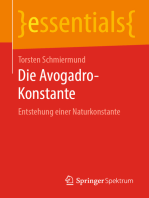 Die Avogadro-Konstante: Entstehung einer Naturkonstante