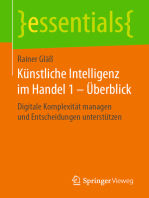 Künstliche Intelligenz im Handel 1 – Überblick: Digitale Komplexität managen und Entscheidungen unterstützen