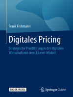 Digitales Pricing: Strategische Preisbildung in der digitalen Wirtschaft mit dem 3-Level-Modell