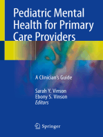 Pediatric Mental Health for Primary Care Providers: A Clinician's Guide