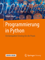 Programmierung in Python: Ein kompakter Einstieg für die Praxis