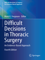 Difficult Decisions in Thoracic Surgery: An Evidence-Based Approach