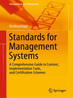 Standards for Management Systems: A Comprehensive Guide to Content, Implementation Tools, and Certification Schemes