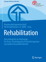 Rehabilitation: Vom Antrag bis zur Nachsorge – für Ärzte, Psychologische Psychotherapeuten und andere Gesundheitsberufe