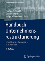 Handbuch Unternehmensrestrukturierung: Grundlagen – Konzepte – Maßnahmen