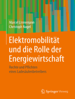 Elektromobilität und die Rolle der Energiewirtschaft: Rechte und Pflichten eines Ladesäulenbetreibers