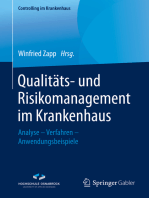 Qualitäts- und Risikomanagement im Krankenhaus: Analyse – Verfahren – Anwendungsbeispiele