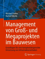 Management von Groß- und Megaprojekten im Bauwesen: Grundlagen für eine komplexitätsgerechte Umsetzung von Infrastrukturvorhaben