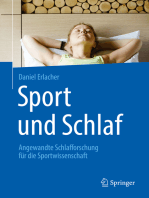 Sport und Schlaf: Angewandte Schlafforschung für die Sportwissenschaft