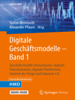 Digitale Geschäftsmodelle – Band 1: Geschäftsmodell-Innovationen, digitale Transformation, digitale Plattformen, Internet der Dinge und Industrie 4.0