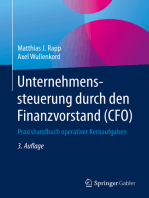 Unternehmenssteuerung durch den Finanzvorstand (CFO): Praxishandbuch operativer Kernaufgaben