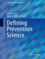 Defining Prevention Science