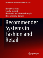 Recommender Systems in Fashion and Retail