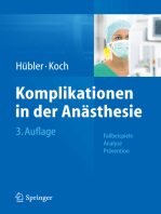 Komplikationen in der Anästhesie: Fallbeispiele Analyse Prävention