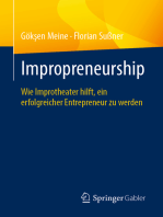 Impropreneurship: Wie Improtheater hilft, ein erfolgreicher Entrepreneur zu werden
