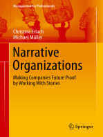 Narrative Organizations: Making Companies Future Proof by Working With Stories