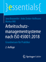 Arbeitsschutzmanagementsysteme nach ISO 45001:2018: Grundwissen für Praktiker