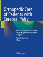 Orthopedic Care of Patients with Cerebral Palsy: A Clinical Guide to Evaluation and Management across the Lifespan