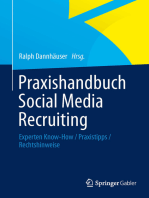 Praxishandbuch Social Media Recruiting: Experten Know-How / Praxistipps / Rechtshinweise