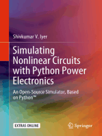 Simulating Nonlinear Circuits with Python Power Electronics: An Open-Source Simulator, Based on Python™