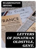 Letters of Jonathan Oldstyle, Gent.: Nine Humorous Essays