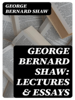George Bernard Shaw: Lectures & Essays