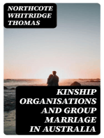 Kinship Organisations and Group Marriage in Australia