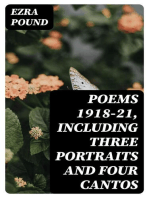 Poems 1918-21, Including Three Portraits and Four Cantos