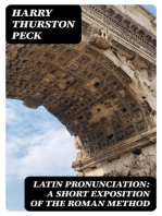 Latin Pronunciation