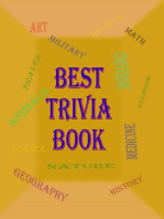 Best Trivia Book: A Lot of Random Questions From all Domains, One of The Best Trivia Quiz Book