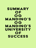 Summary of Og Mandino's Og Mandino's University of Success