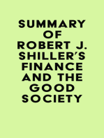 Summary of Robert J. Shiller's Finance and the Good Society