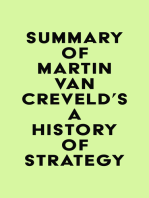 Summary of Martin van Creveld's A History of Strategy