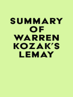 Summary of Warren Kozak's LeMay