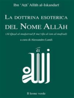 La dottrina esoterica del Nome Allāh