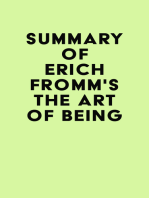 Summary of Erich Fromm's The Art of Being