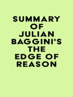 Summary of Julian Baggini's The Edge of Reason
