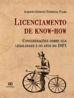 Licenciamento de know-how: considerações sobre sua legalidade e os atos do INPI