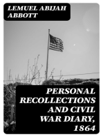 Personal Recollections and Civil War Diary, 1864