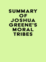 Summary of Joshua Greene's Moral Tribes