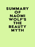 Summary of Naomi Wolf's The Beauty Myth