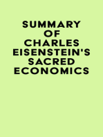 Summary of Charles Eisenstein's Sacred Economics